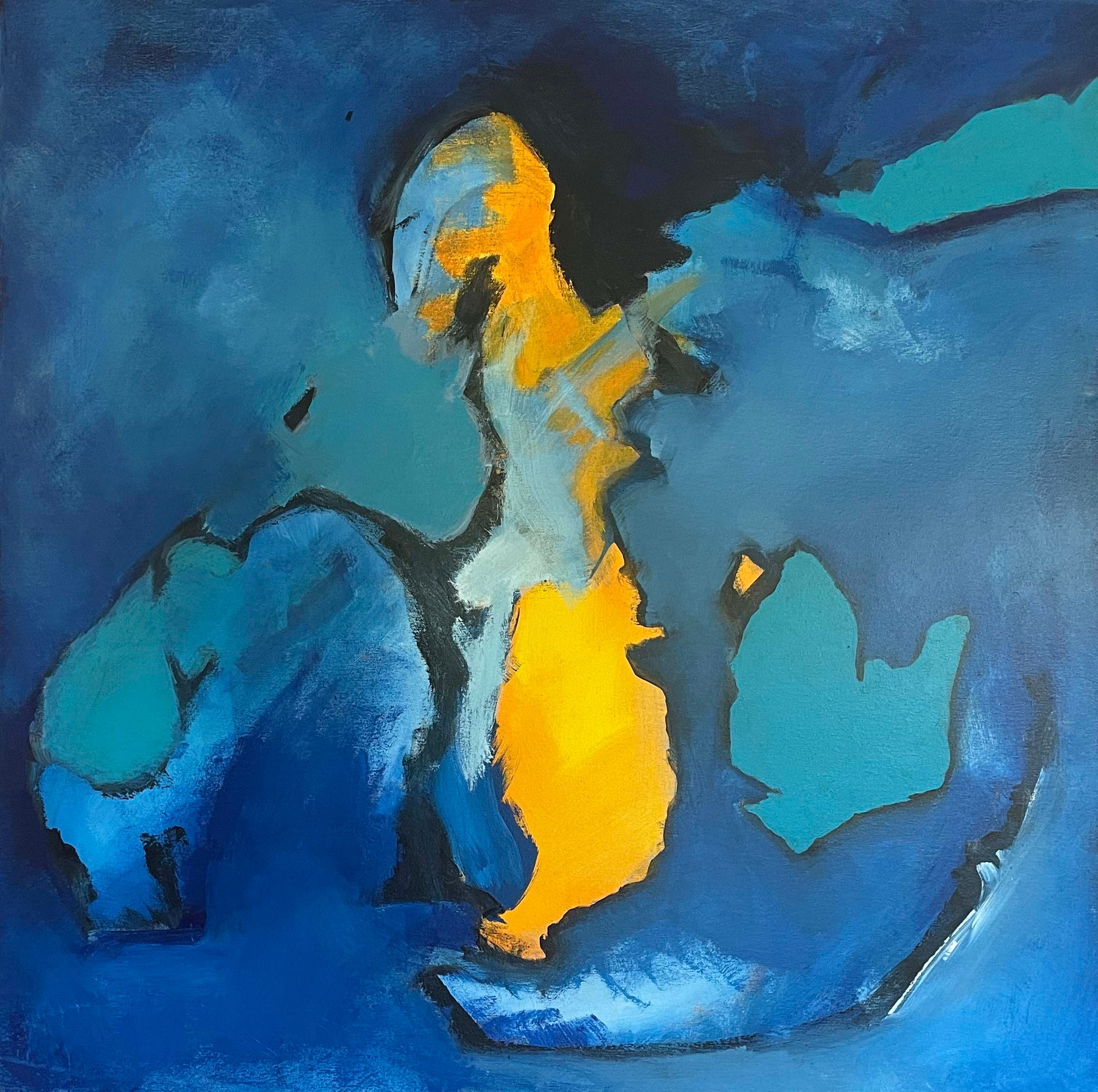 Awareness — Acrylic on canvas by Roy Falk
