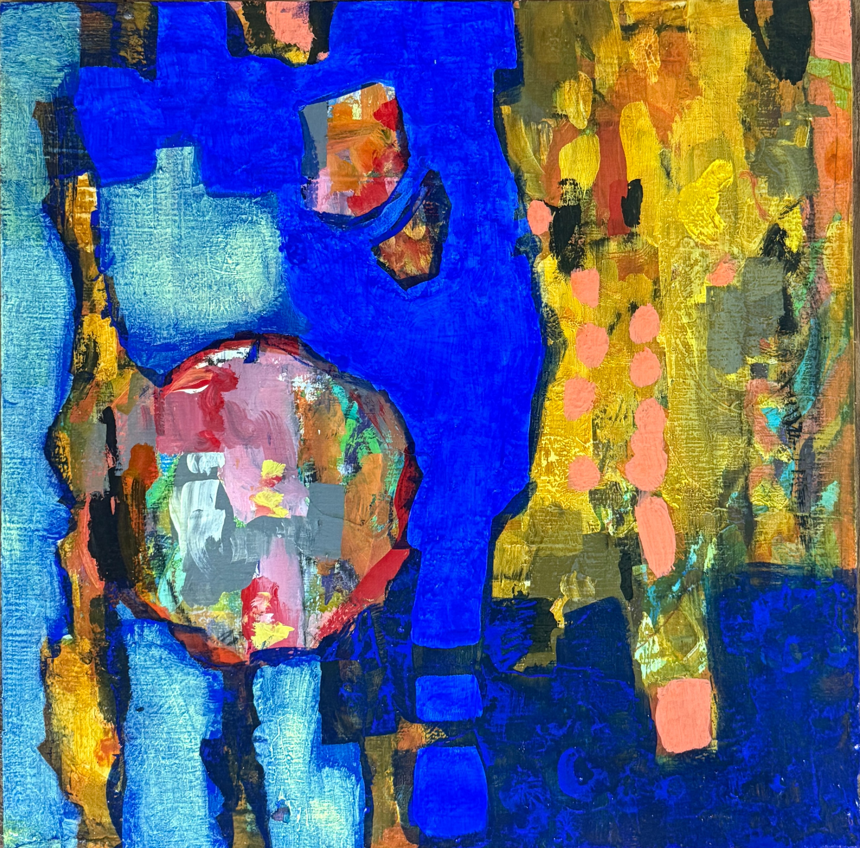 Beyond Blue — Acrylic on canvas by Roy Falk