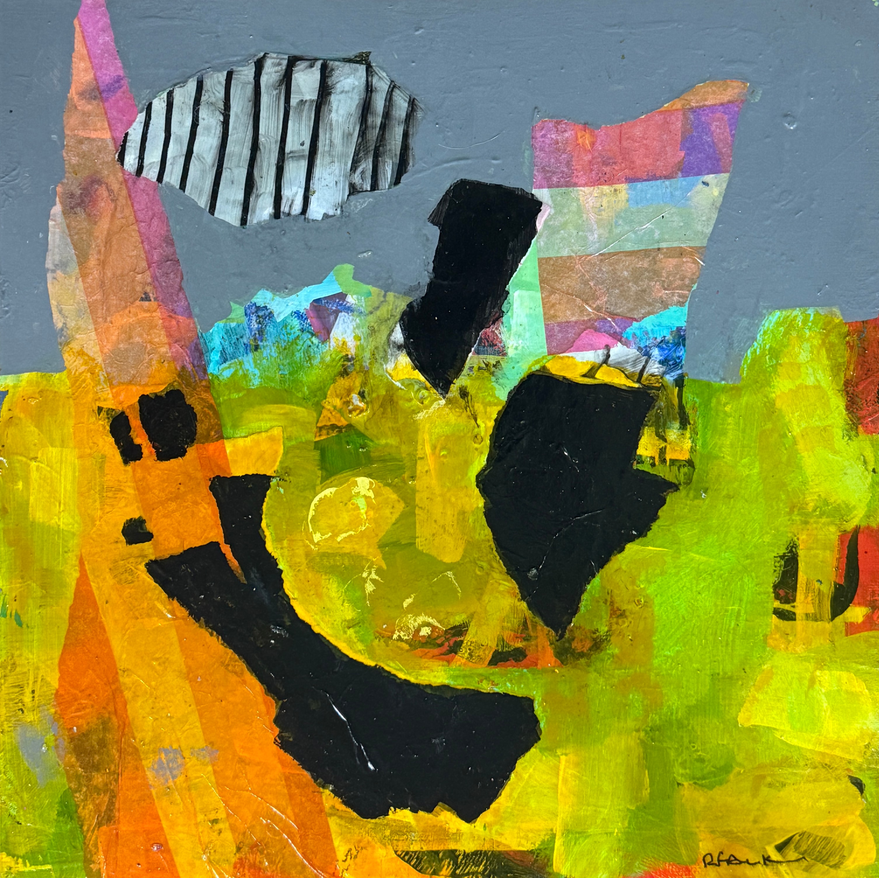 You Make Me Feel — Acrylic on canvas by Roy Falk
