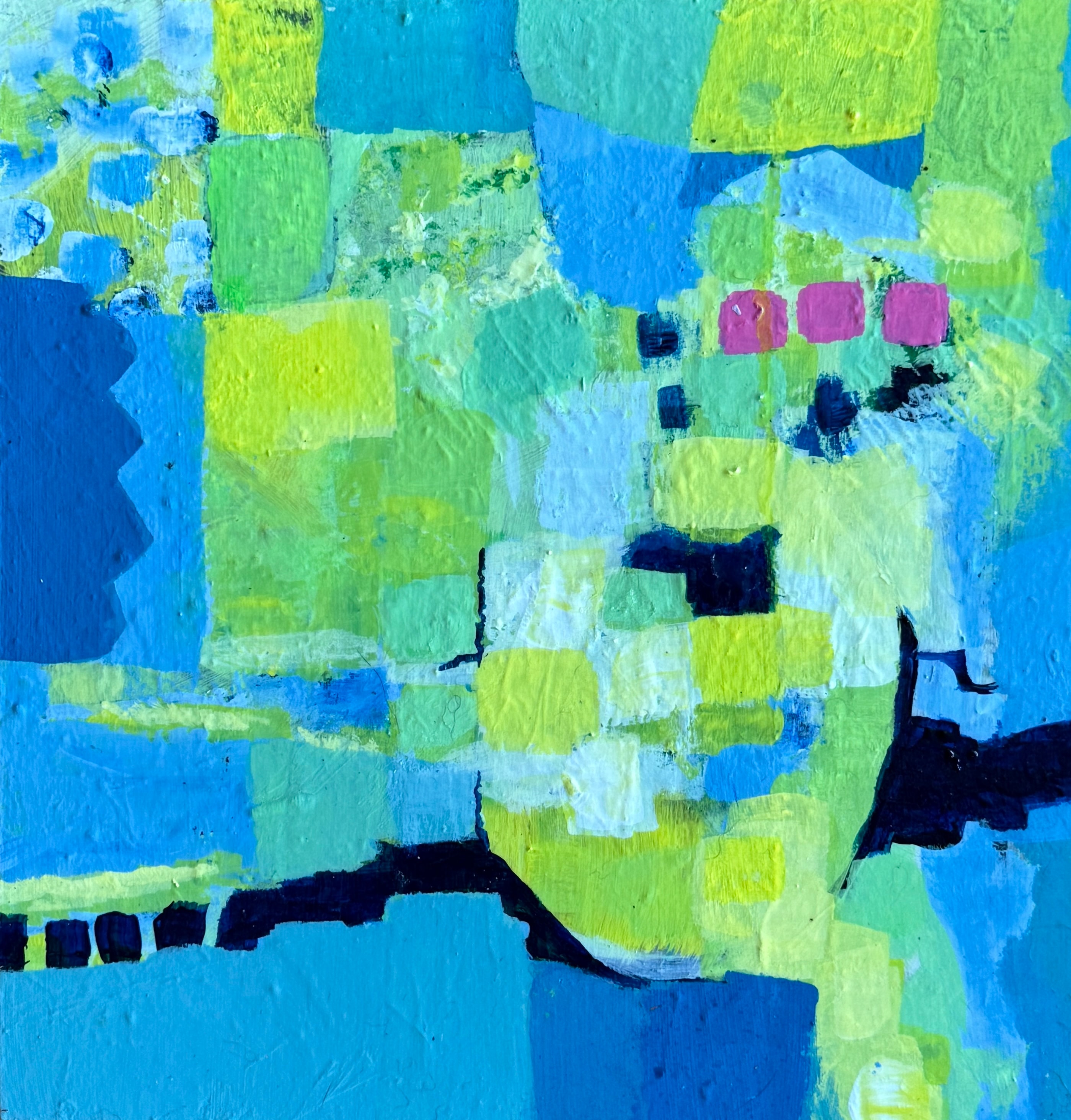 Fall Back — Acrylic on canvas by Roy Falk