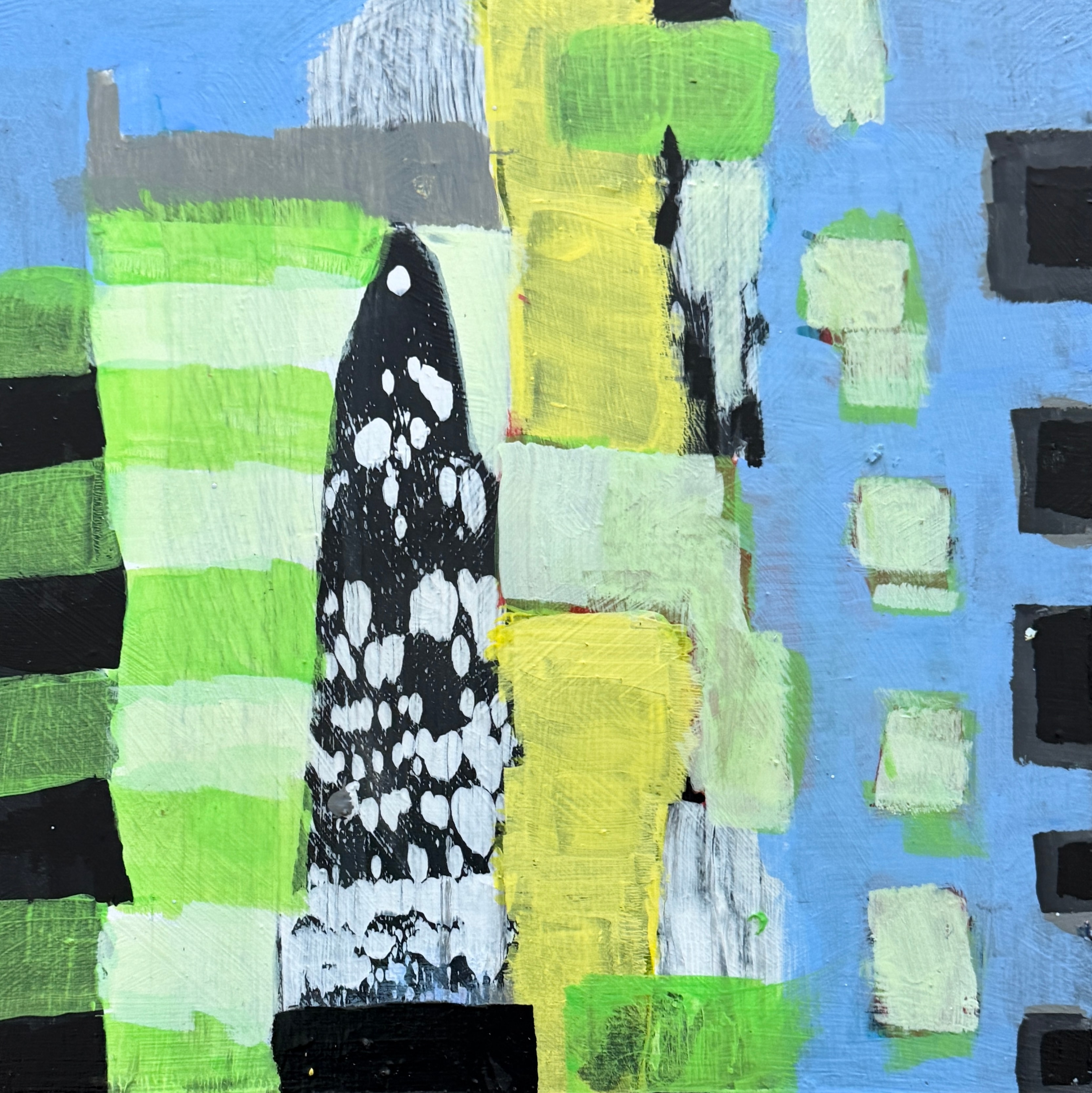 Pendulum — Acrylic on canvas by Roy Falk