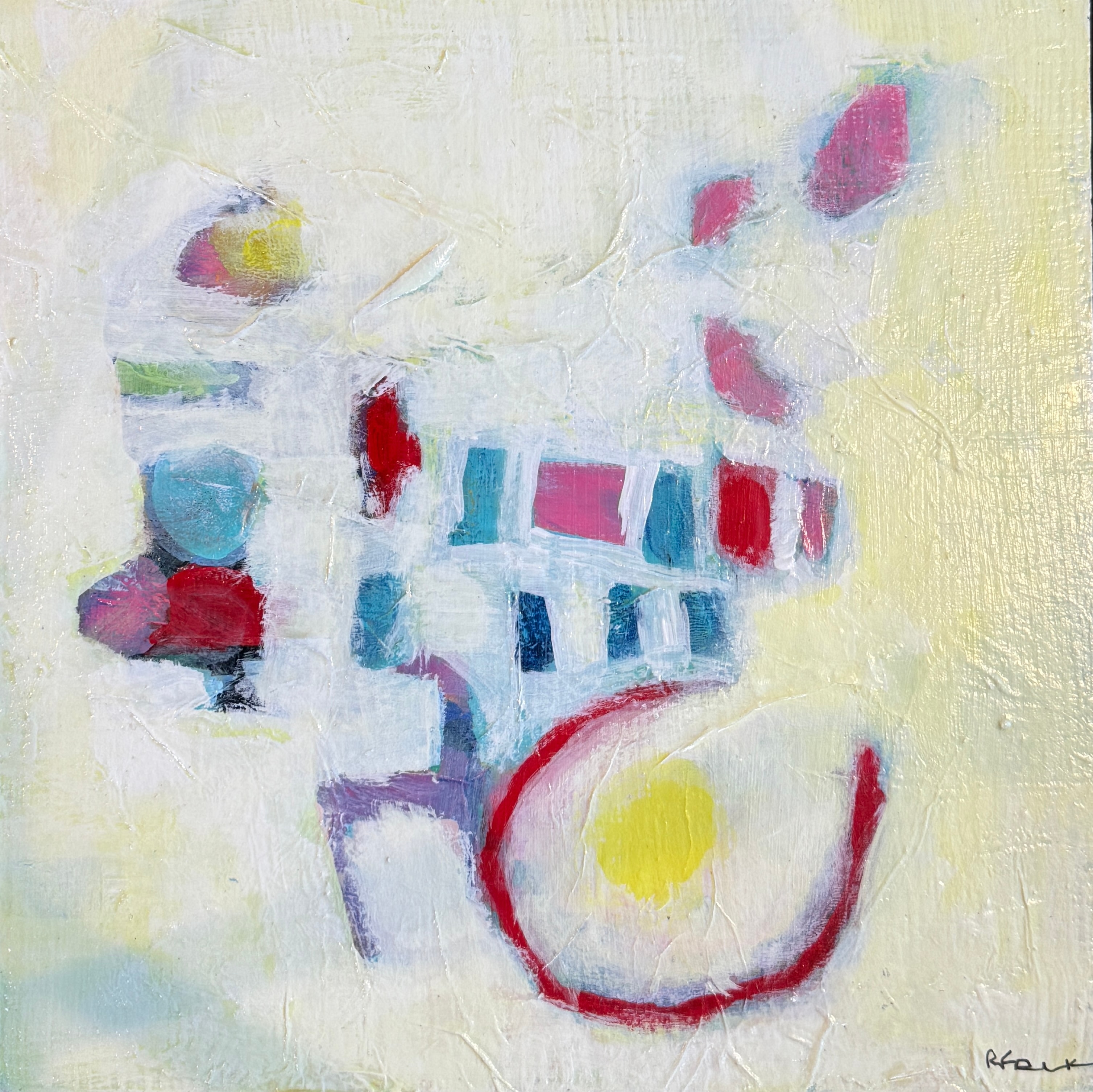 Promenade — Acrylic on canvas by Roy Falk