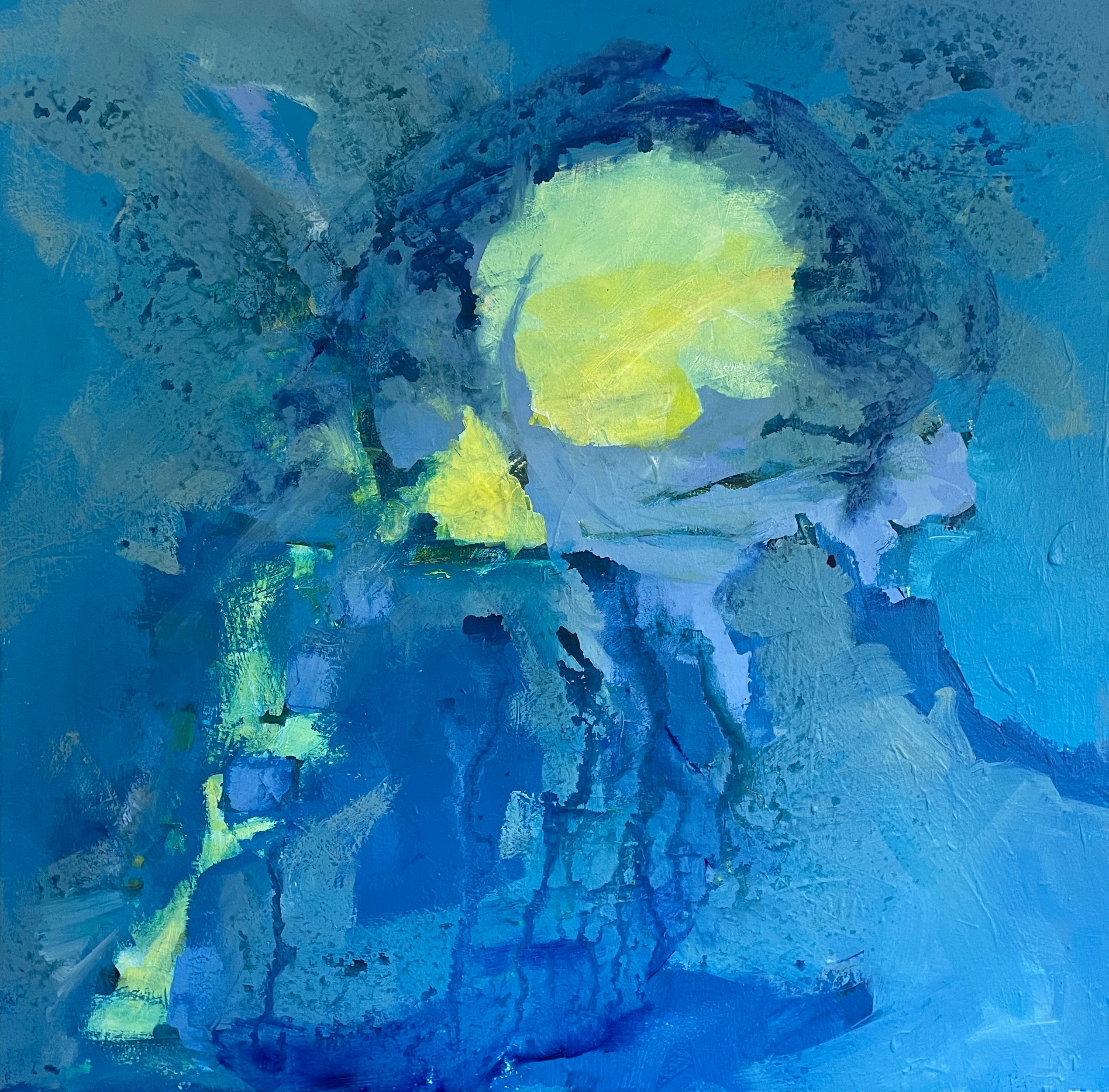 Within — Acrylic on canvas by Roy Falk