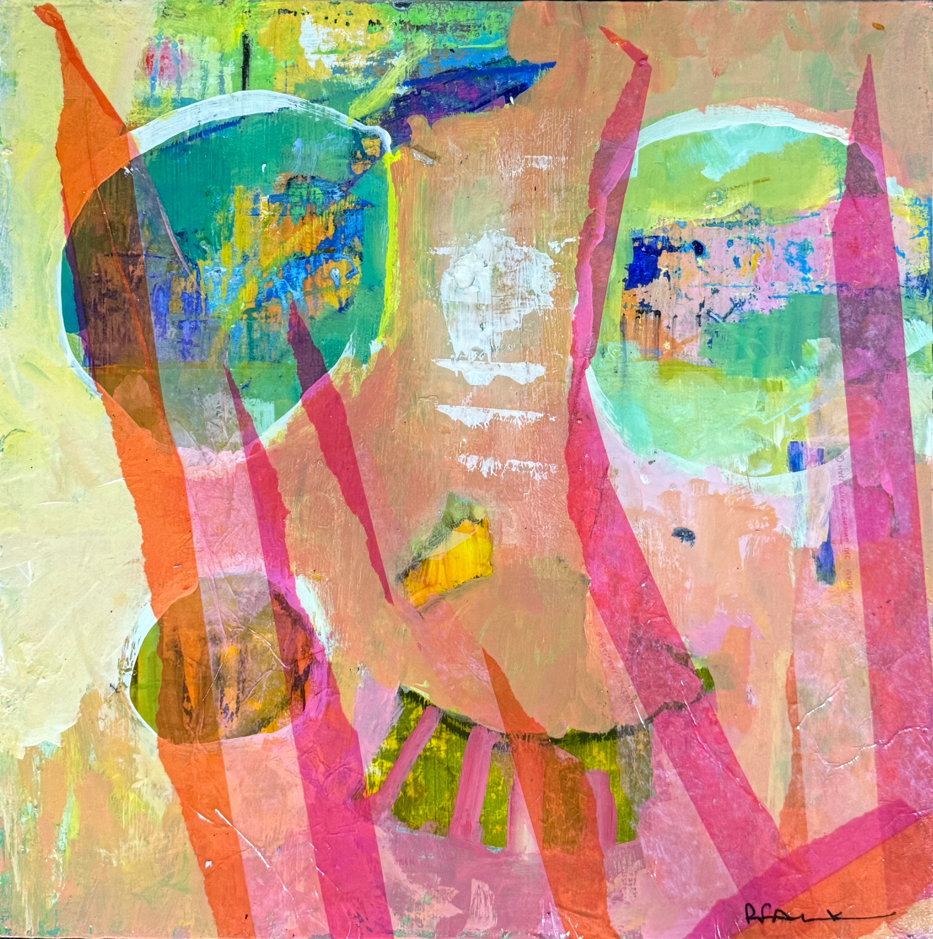 Spring — Acrylic on canvas by Roy Falk