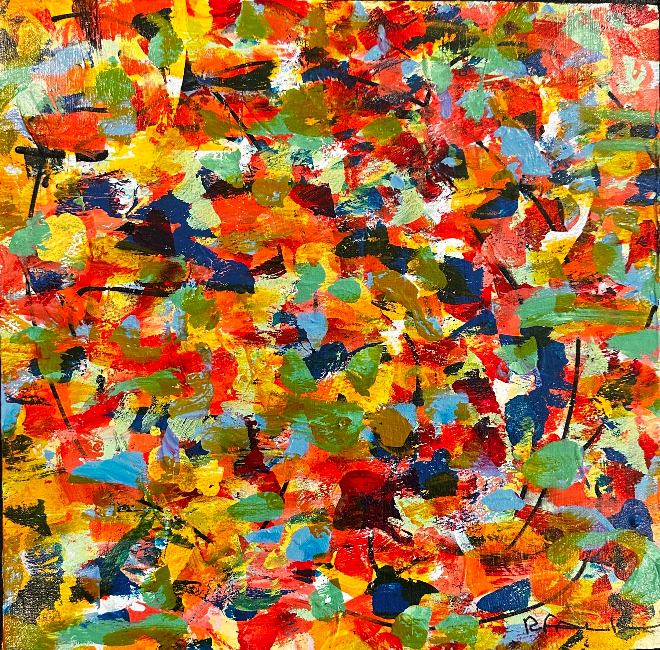 What Do You Want — Acrylic on canvas by Roy Falk